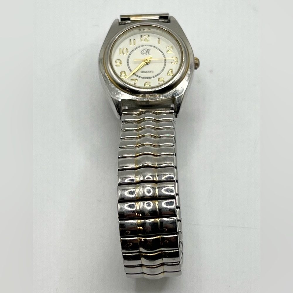 Vintage Silver and Gold Quartz Watch